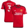 Maillot de Supporter Manchester United Bailly 3 Domicile 2023-24 Pour Homme